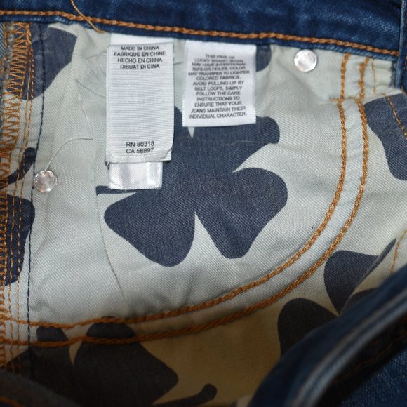 Women Lucky Brand Lolita Skinny Jeans Size 00/24" - Picture 10 of 10